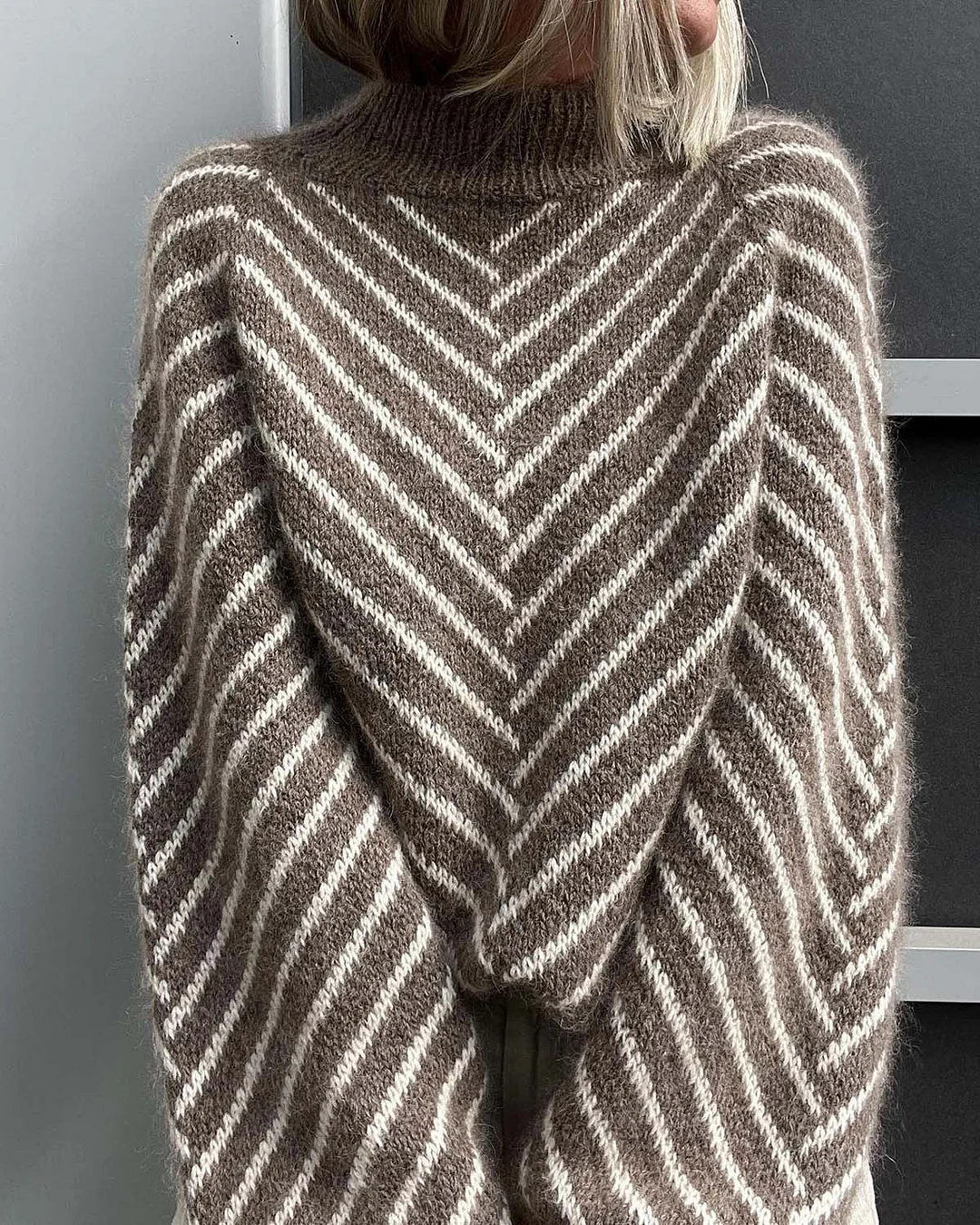 Casual Knit Sweater 9b6c