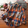 Kid Boy Shirts Cool Spring Autumn Fashion Blouse