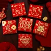 6PCS Creative CNY Red Packet Envelope