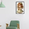 Diamond Painting -DIY Round Drill Little Girl（30x45cm）