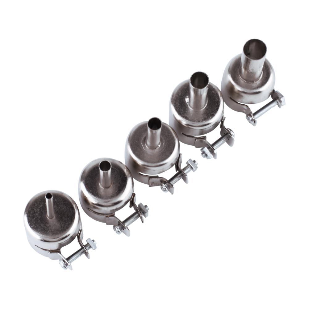 

5 Pcs Nozzle For 850 852D 898 858 Soldering Station Hot Air Stations Gun No, 501 Original