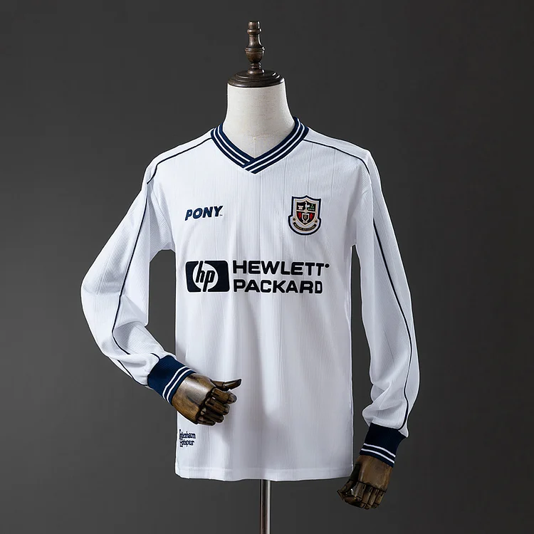 Tottenham 1997/99 Retro Home Jersey - Long Sleeve