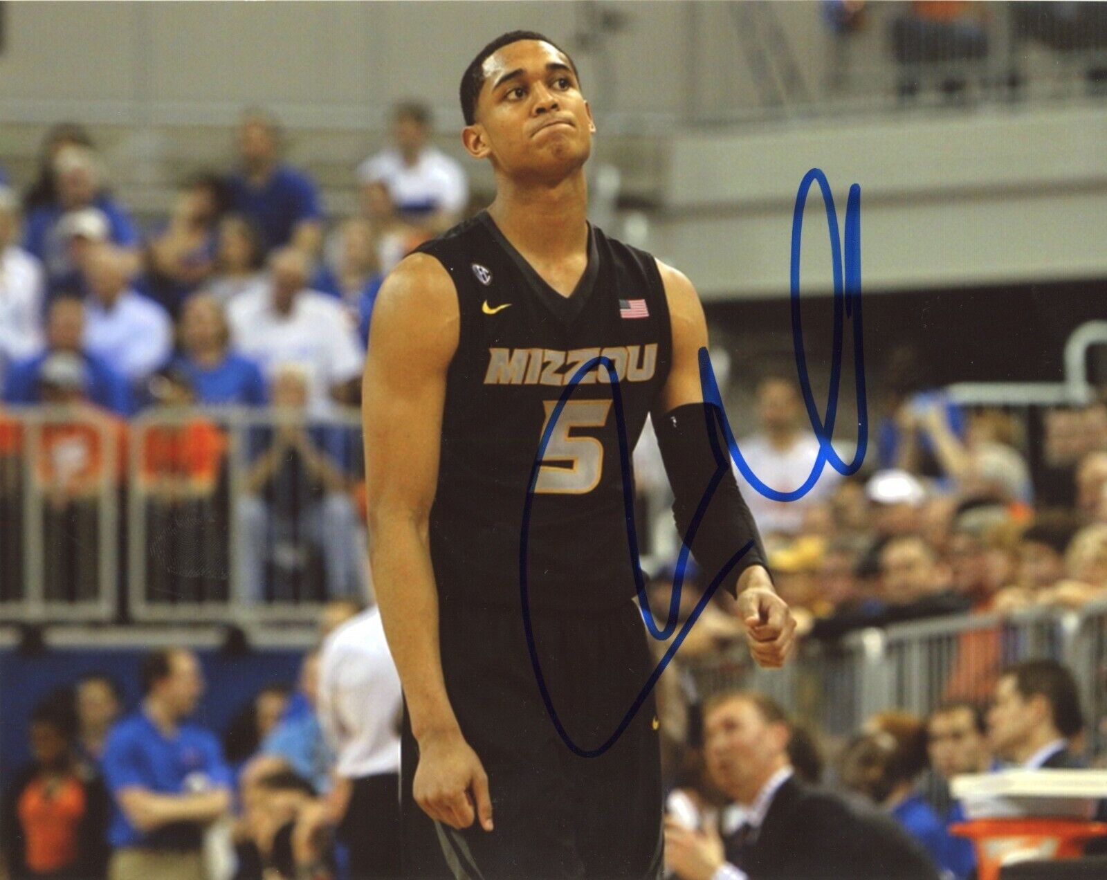 ~~ JORDAN CLARKSON Authentic Hand-Signed  University of Missouri