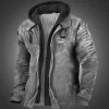 Men's Vintage Deerskin Hooded Jacket (Buy 1, Get 1 Free)
