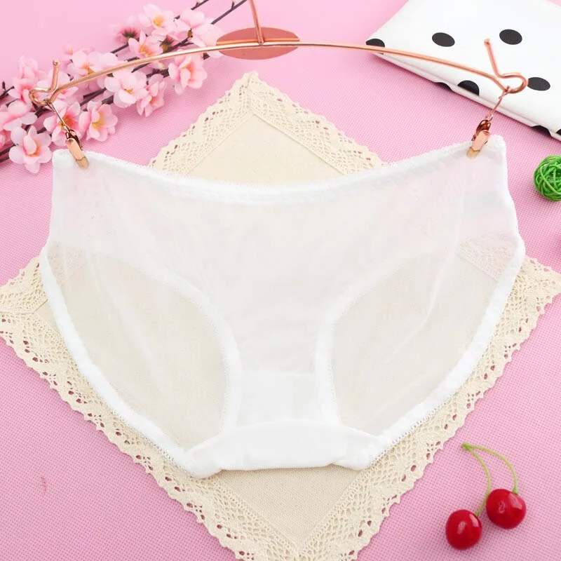 Billionm quality Sexy Women Underwear lady Transparent Briefs Sexy Ultra-thin Panties Low Waist Thong g String Female Briefs Panties