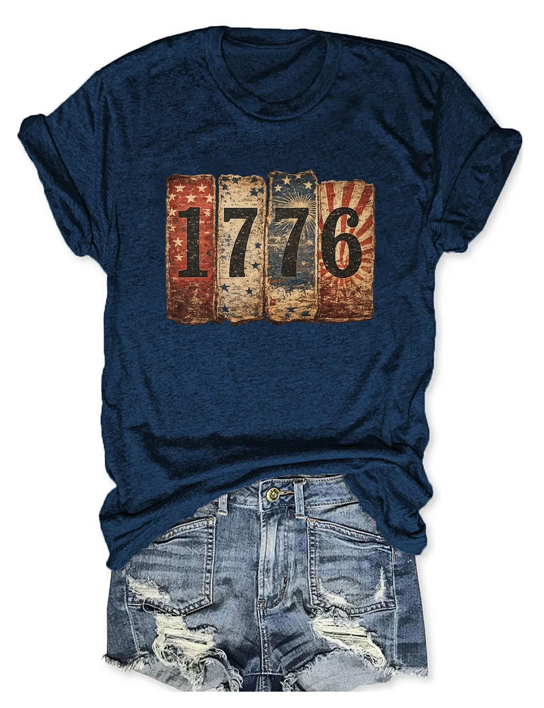 1776 American Flag T-shirt