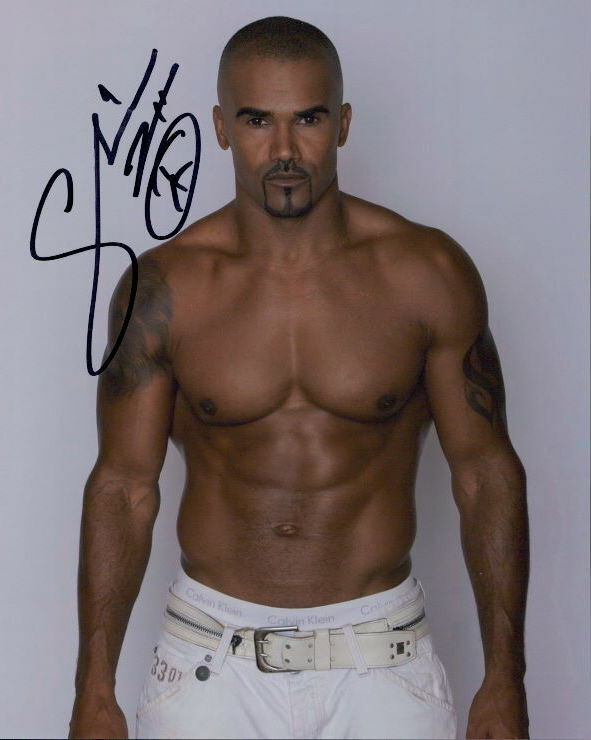 Shemar Moore signed 8x10 Photo Poster painting in-person