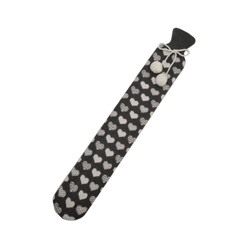 Hot Water Bag Spot BS Cartoon Warm Water Bag UK Christmas Plush Hand Warmer Long Water Filling Hot Water Bag