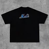 New York Letters Print Short Sleeve T-Shirt