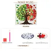 Summer Green Button Tree DIY Button Art Painting Kit 30x30cm