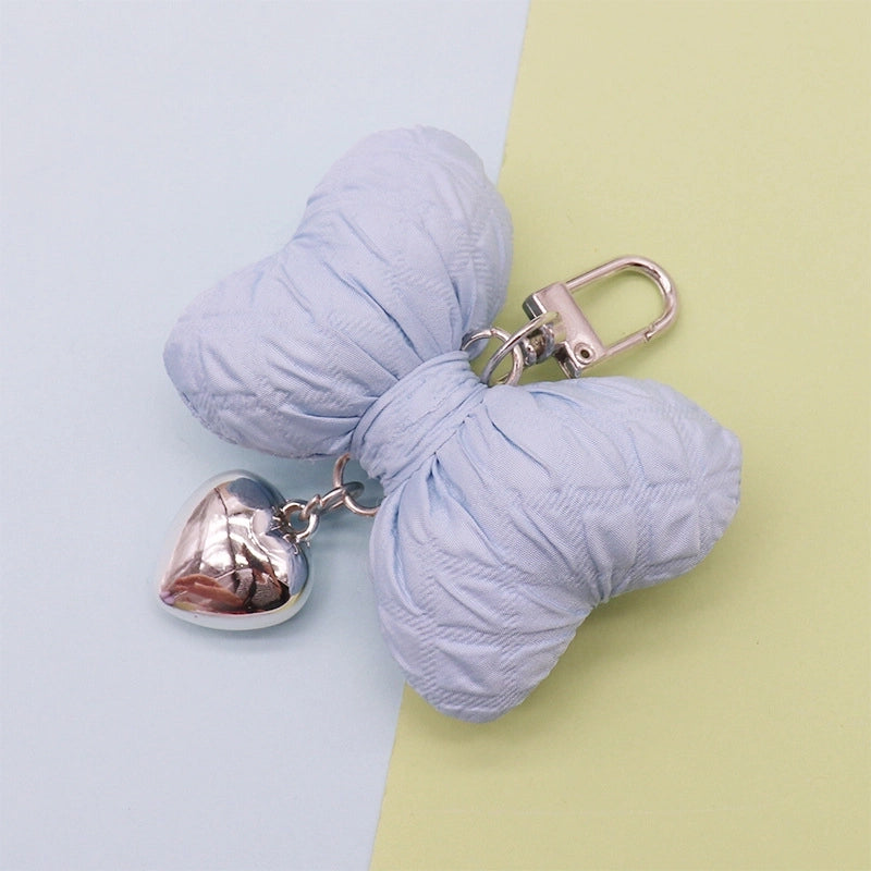 Minimalist Bow Knot Silica Gel Women’s Keychain