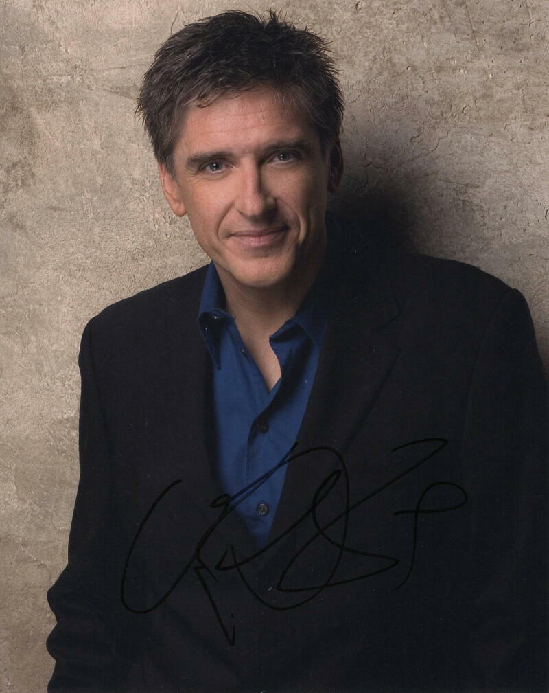 CRAIG FERGUSON SIGNED AUTOGRAPH 8X10 Photo Poster painting - THE LATE LATE SHOW, DREW CAREY SHOW