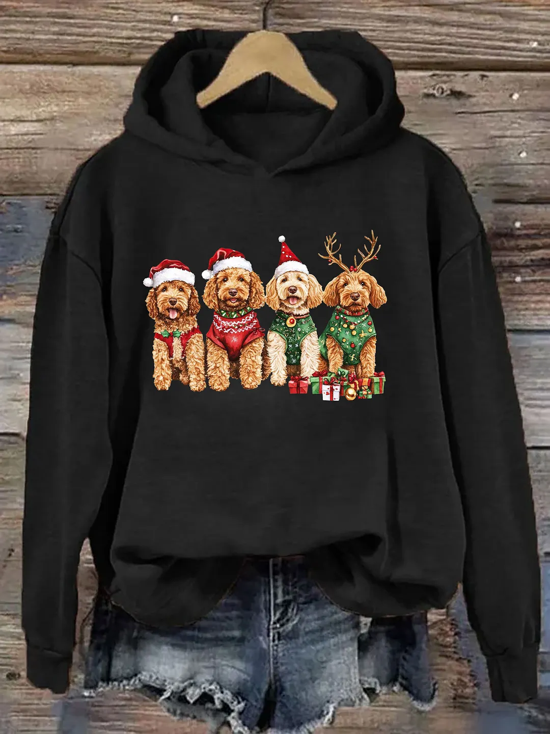 Christmas Dog Hoodie