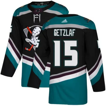 Men's  Anaheim Ducks #15 Ryan Getzlaf Black Stitched NHL Jersey