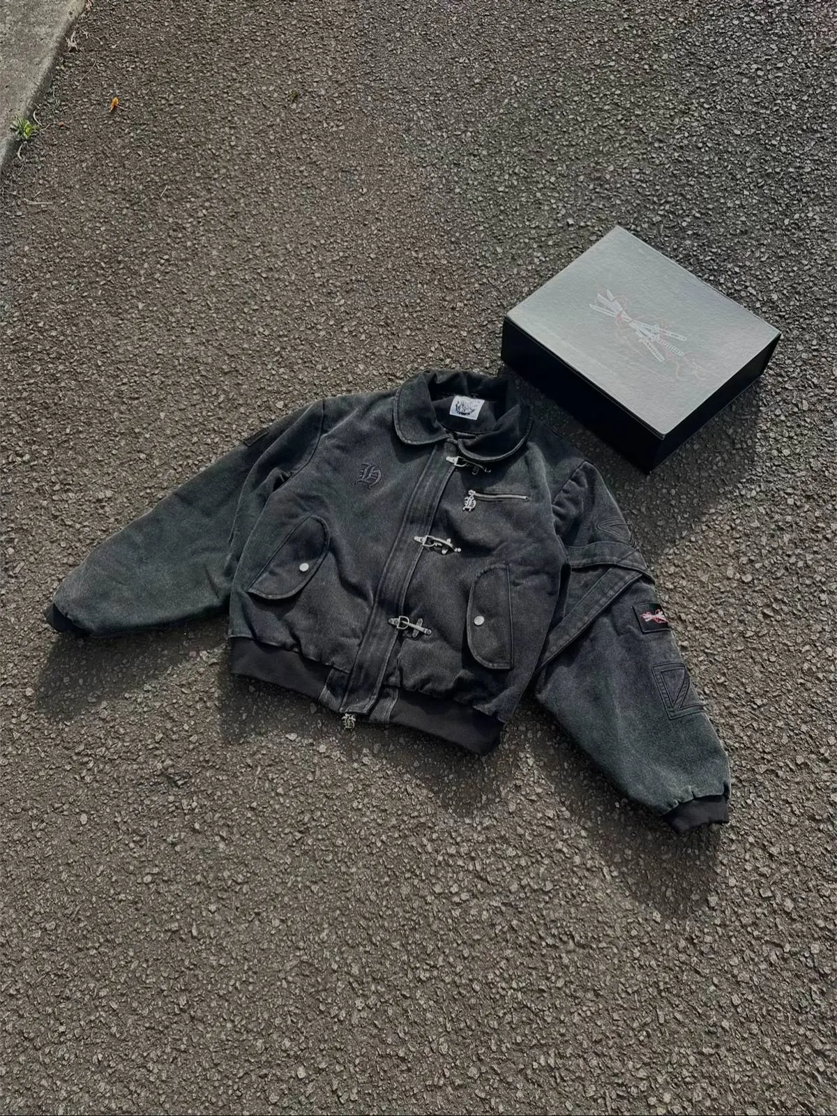 ZORO DENIM WORKWEAR BOMBER JACKET