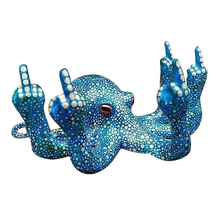 🐙Fucktopus Rude Octopus Middle Finger Prank - tree - Codlins