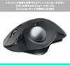 Wireless trackball mouse, ergonomic, office-oriented, Bluetooth dual-mode, USB-C fast charging