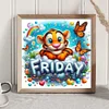 Diamond Painting-DIY Full Round Drill Tiger