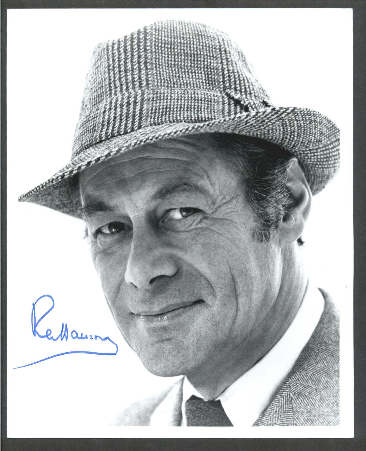 Rex Harrison - Signed Vintage Celebrity Autograph Photo Poster painting - Rex Harrison