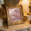 Pink Blossom Butterflies-Special Shaped Diamond Painting