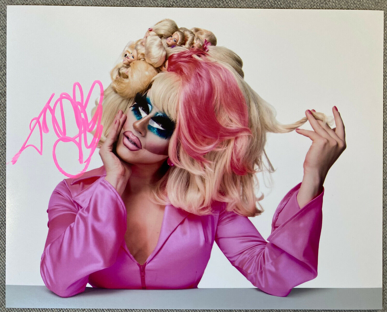 Trixie Mattel Signed In-Person 8x10 Color Photo Poster painting -- PROOF, RuPaul's Drag Race