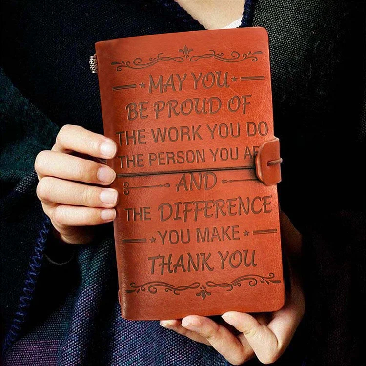 May You Be Proud Of  - Employee Motivation Notebook The Cold Blanket