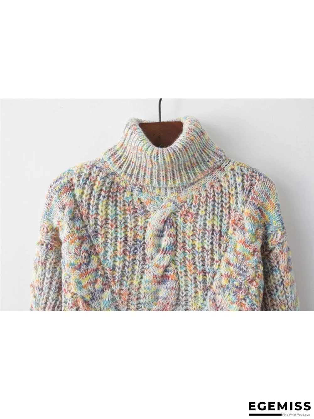 Casual Plus Size Cowl Neck Sweater Pullover | EGEMISS