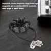 1.8-30MHz Shortwave Common Mode Filter Ferrite Cores HF Common Mode Choke Balun 150W PEP EM43 Toroid Core for Shortwave Communication Antenna Grounding