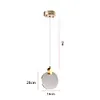 Modern LED Pendant Light Chandelier Long Hanging Light Gold for Office Entrances