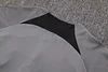 Joyfball 2024/2025 Corinthians Half-Pull Training Suit grey Football Shirt 1:1 Thai Quality