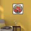 Diamond Painting-DIY Full Round Drill Stained Glass Christmas Flower
