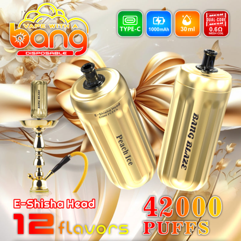 BANG E-Shisha Head 42000 Puffs Disposable Vape Wholesale BANG OPVape