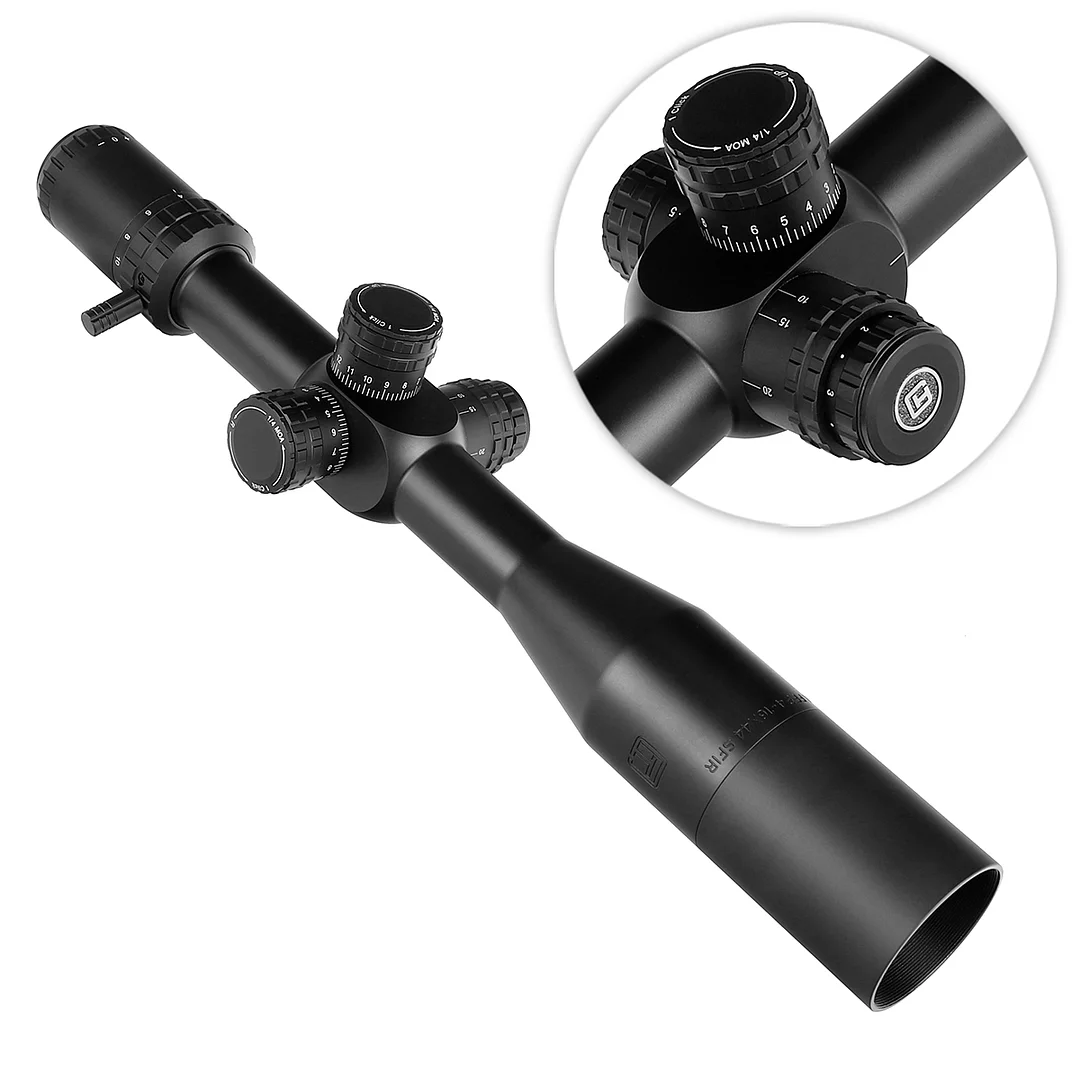 ohhunt® FFP 4-16X44 SFIR Scope, Side Parallax , Turrets Lock Reset