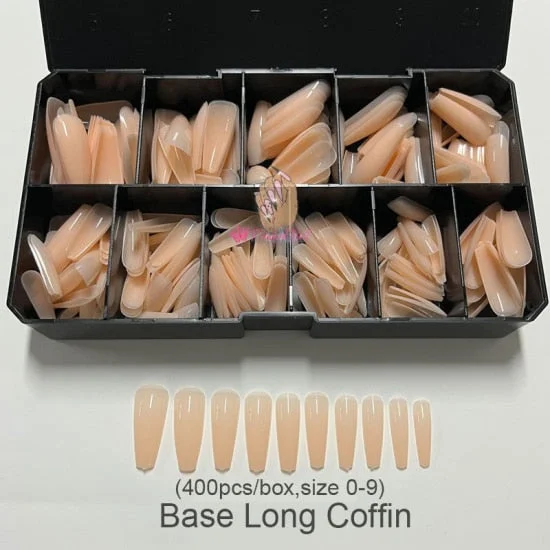 Instant Soft Gel X Tips Nail Art Extension Tips Full Cover Pre-shaped Sculpted False Mold Tips Fake Nails Finger Manicure Tool-Nail Inspo