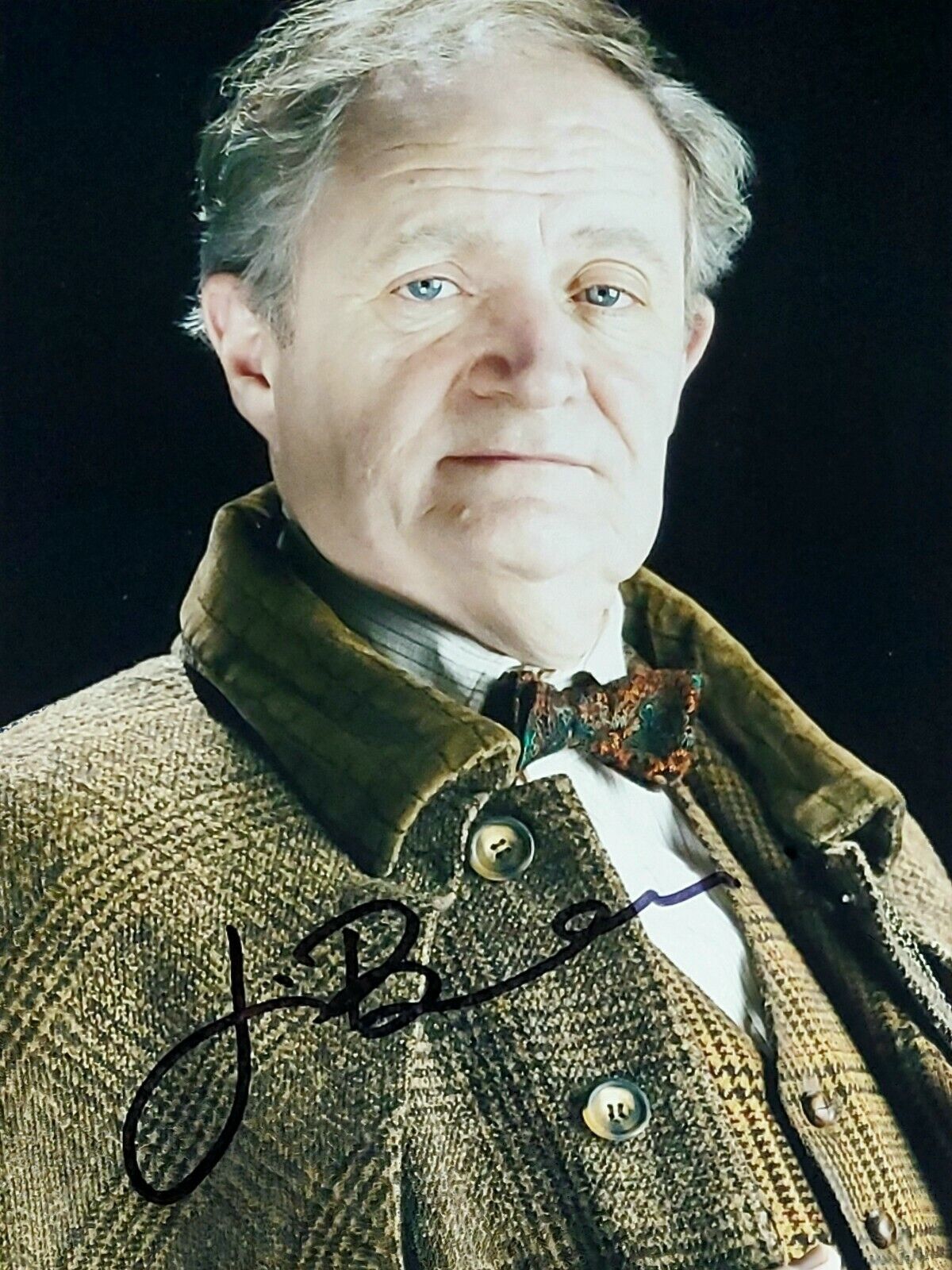 Jim Broadbent Hand Signed Autograph Photo Poster painting Harry Potter Actor Professor Slughorn