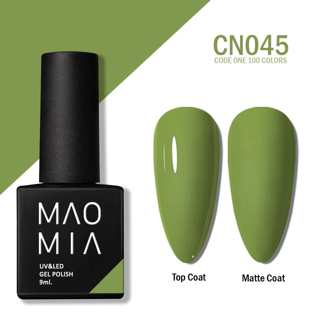 MAOMIA CODE ONE Gel Polish 100 Colors Soak Off UV/LED 9ML Professional Salon Nail Paint Semi Permanent Manicure