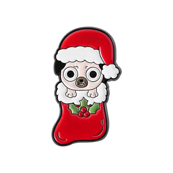 Foto del pin Perrito Noel Feliz