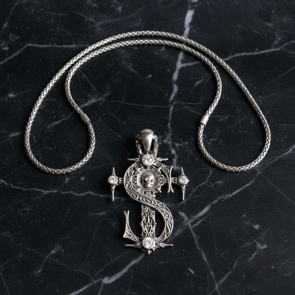 Medieval Skull Pendant Necklace: Unique & Original Design
