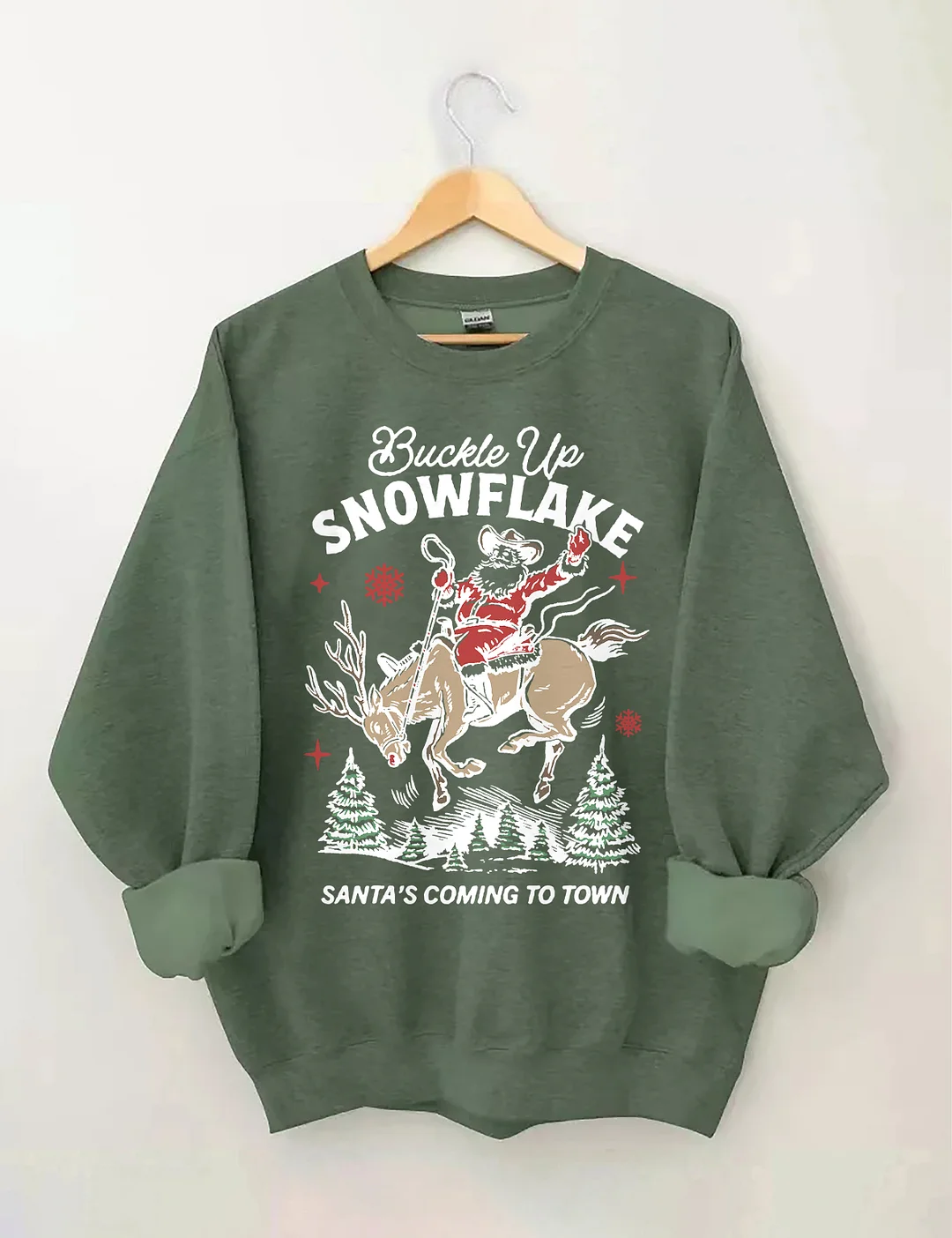 Santa's Coming To Town Sweatshirt