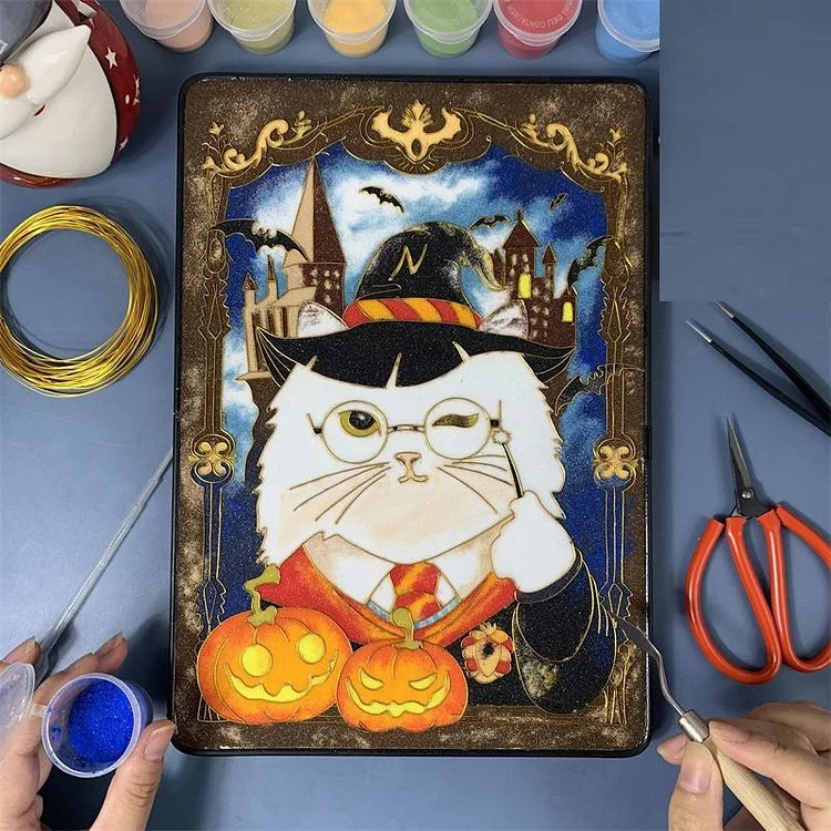 Potter Cat-Cloisonne Art Kits