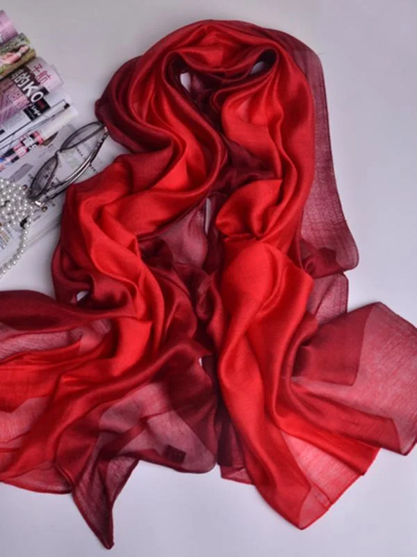 Mulberry Silk Gradient Scarf