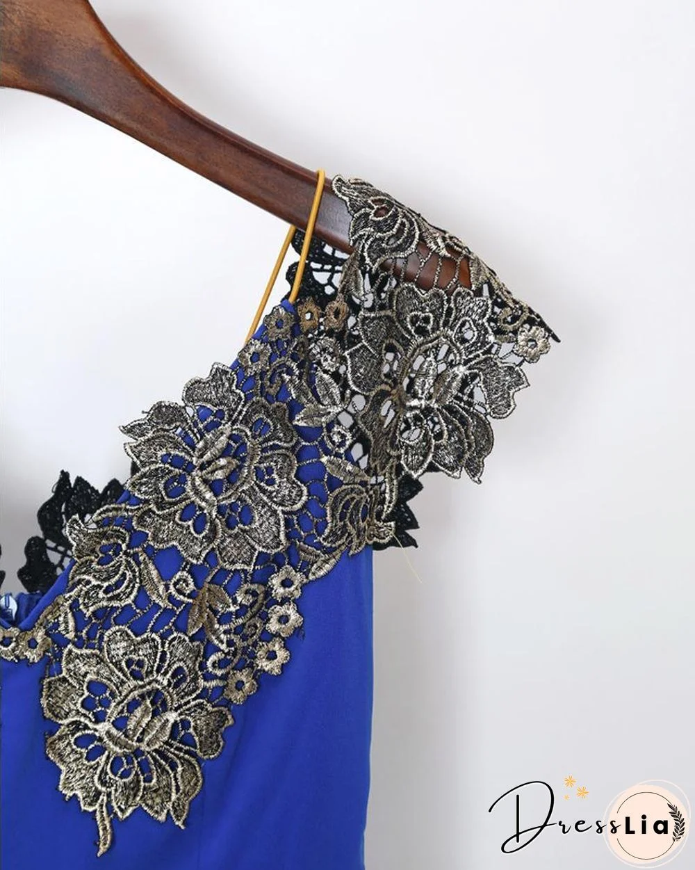 Contrast Lace Insert Bodycon Dress P11041