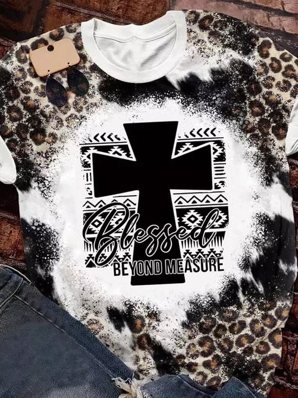 Let Me Tell You 'Bout My Jesus Leopard T-Shirt