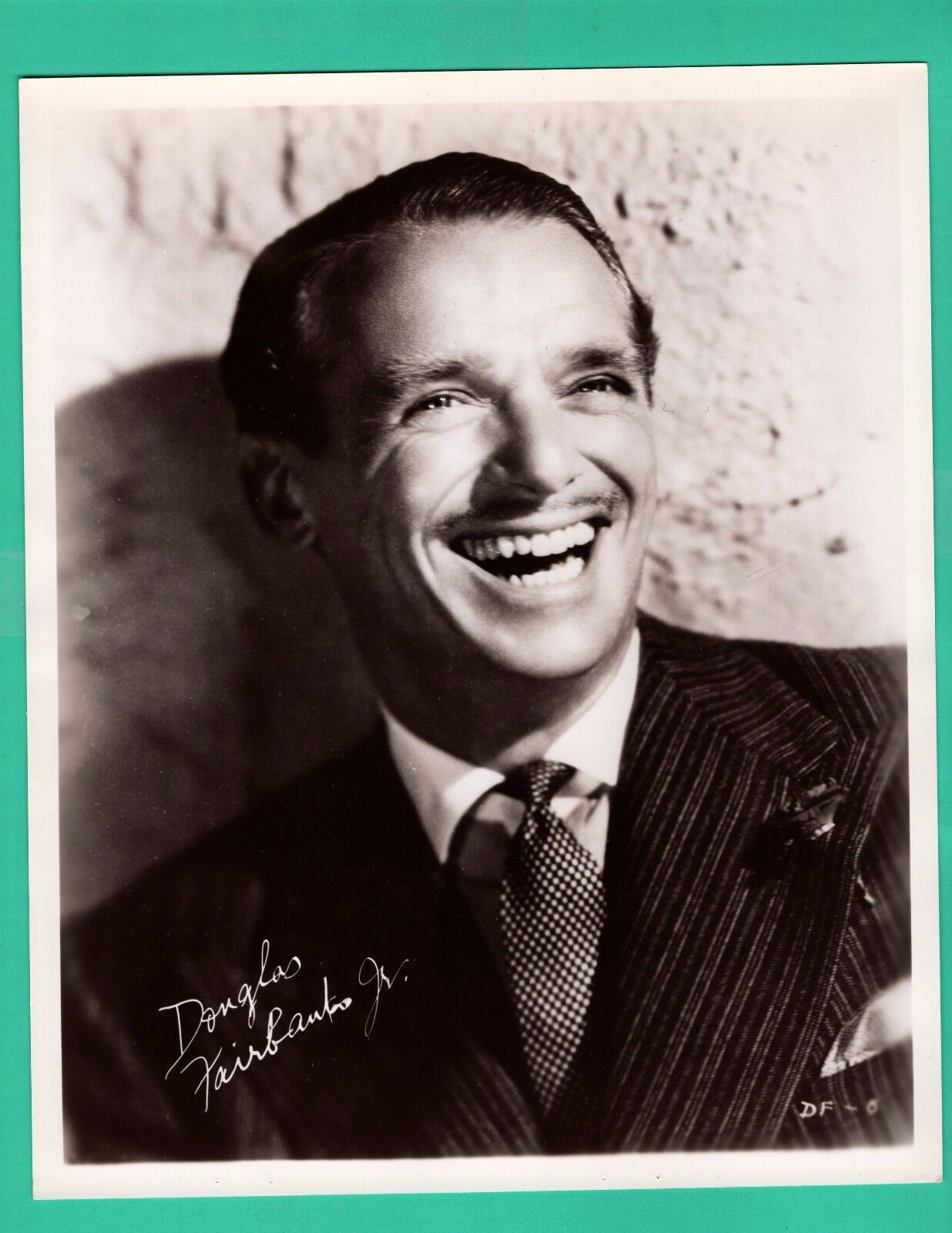DOUGLAS FAIRBANKS JR Actor Movie Star 1950's Promo Vintage Photo Poster painting 8x10