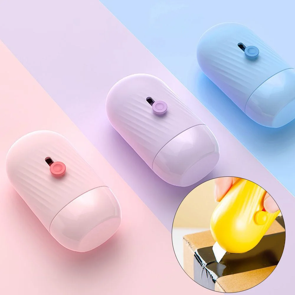 2 in 1 Identity Protection Roller Stamp with Ceramics Package Cutter