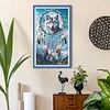 (US Local)Wolf -11CT Stamped Cross Stitch Kit(40x70cm)