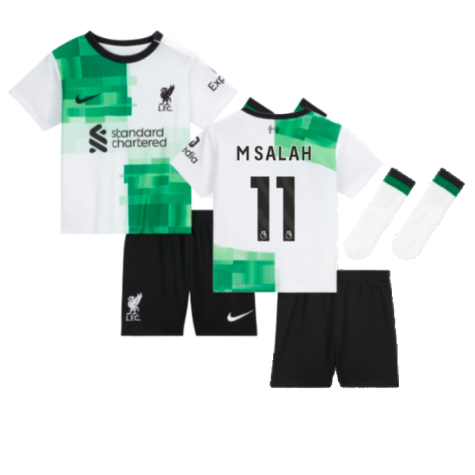 Maillot FC Liverpool Mohamed Salah 11 Extérieur 2023/2024 Junior Enfant