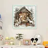 Nativity-11CT Stamped Cross Stitch 45*45cm/17.72*17.72in