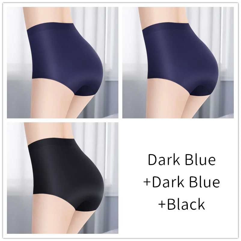 3Pcs/lot Seamless Butt High Waist Panties Slimming Body Tummy Shaper Lingerie Female Underwear Hip Control Bum Lifter Underpants