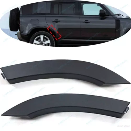 Dronehint Rear Wheel Arch Molding Eyebrow h For Land Rover Defender L663 2020-2023,R&LH (For: Land Rover) Parts